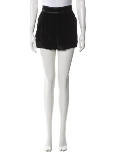 Pre-owned Alice And Olivia Mini Shorts In Black