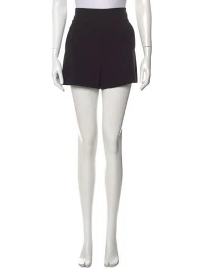 Pre-owned Alice And Olivia Mini Shorts In Black