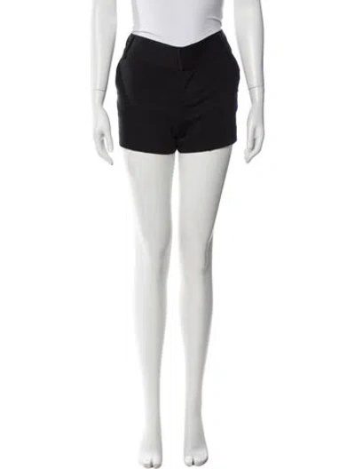 Pre-owned Alice And Olivia Mini Shorts In Black