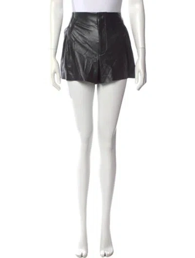 Pre-owned Alice And Olivia Mini Shorts In Black