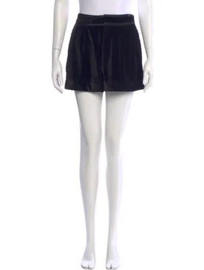 Pre-owned Alice And Olivia Mini Shorts In Black