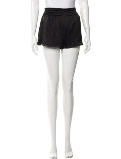Pre-owned Alice And Olivia Mini Shorts In Black
