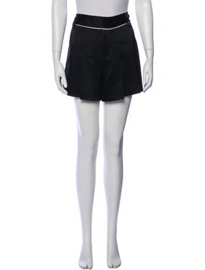 Pre-owned Alice And Olivia Mini Shorts In Black