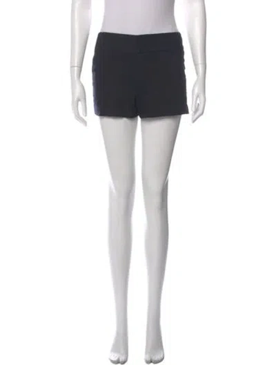 Pre-owned Alice And Olivia Mini Shorts In Black