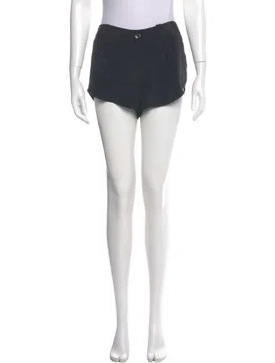 Pre-owned Alice And Olivia Mini Shorts In Black
