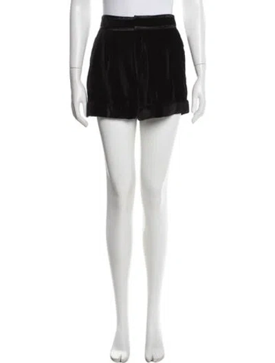 Pre-owned Alice And Olivia Mini Shorts In Black