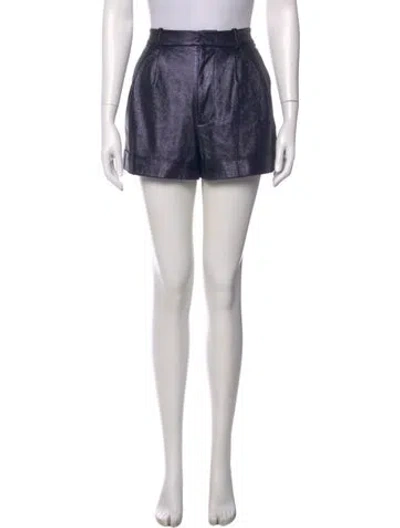 Pre-owned Alice And Olivia Mini Shorts In Black