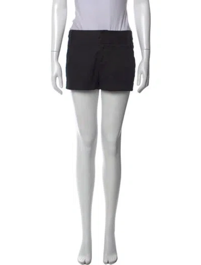 Pre-owned Alice And Olivia Mini Shorts In Black