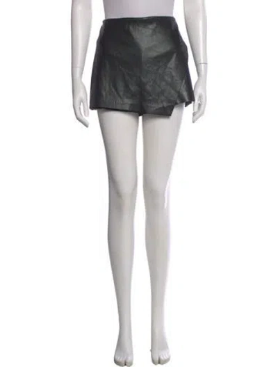 Pre-owned Alice And Olivia Mini Shorts In Black