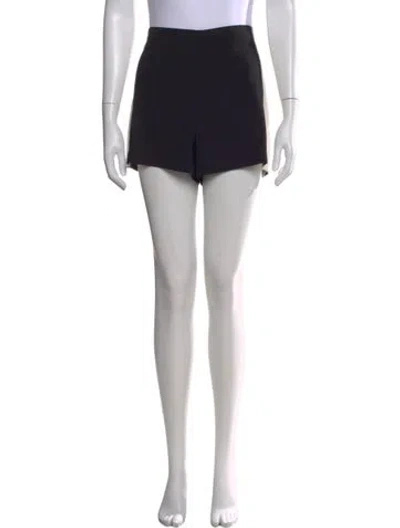 Pre-owned Alice And Olivia Mini Shorts In Black