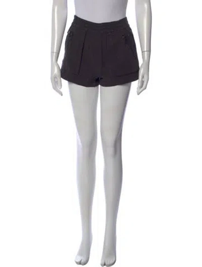 Pre-owned Alice And Olivia Mini Shorts In Black