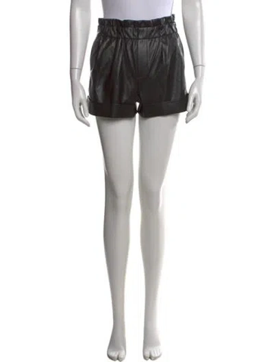 Pre-owned Alice And Olivia Mini Shorts In Black
