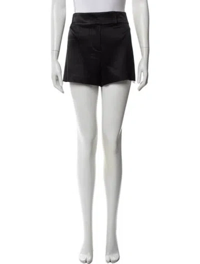 Pre-owned Alice And Olivia Mini Shorts In Black