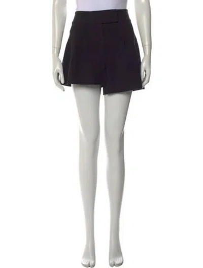Pre-owned Alice And Olivia Mini Shorts In Black