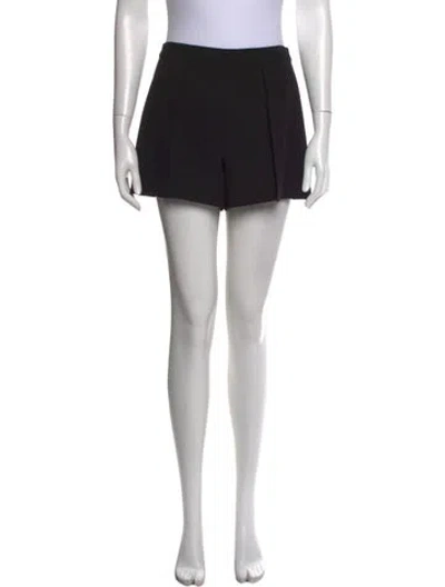 Pre-owned Alice And Olivia Mini Shorts In Black
