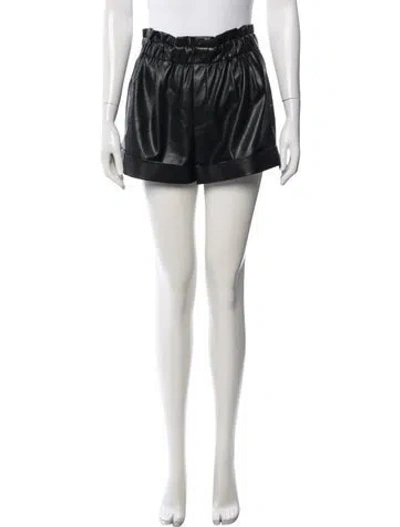Pre-owned Alice And Olivia Mini Shorts In Black