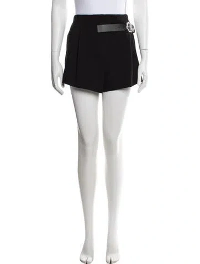 Pre-owned Alice And Olivia Mini Shorts In Black