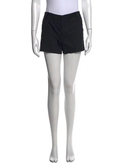 Pre-owned Alice And Olivia Mini Shorts In Black