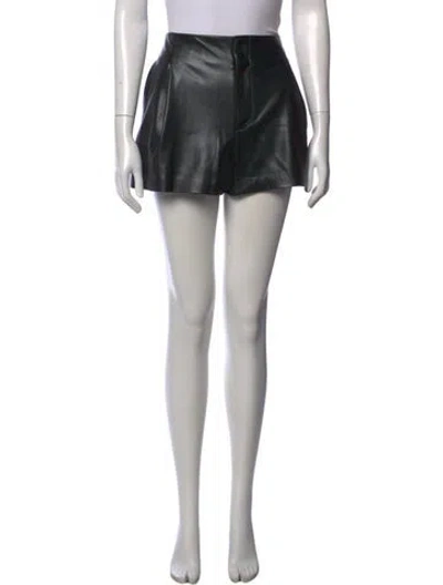 Pre-owned Alice And Olivia Mini Shorts In Black