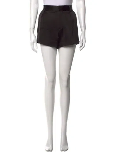 Pre-owned Alice And Olivia Mini Shorts In Black