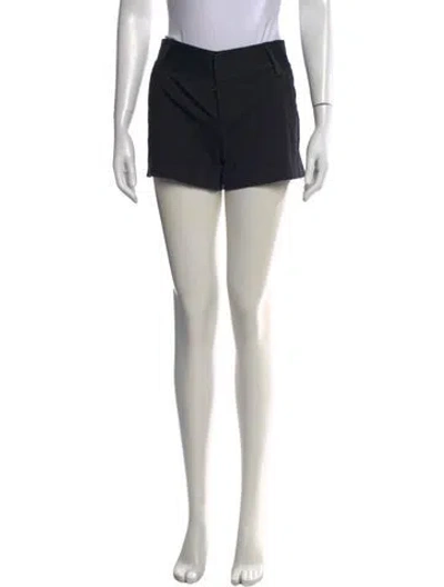 Pre-owned Alice And Olivia Mini Shorts In Black