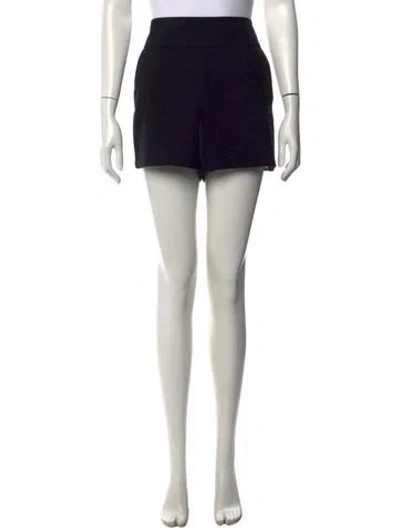 Pre-owned Alice And Olivia Mini Shorts In Black