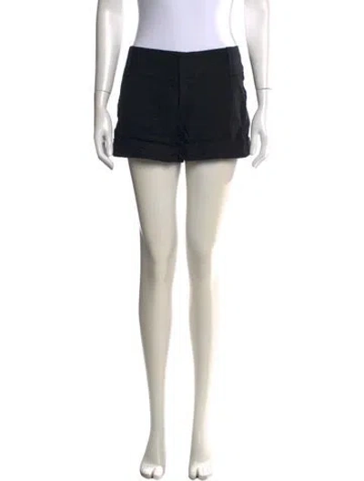 Pre-owned Alice And Olivia Mini Shorts In Black/neutrals