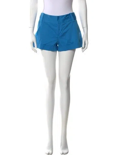 Pre-owned Alice And Olivia Mini Shorts In Blue