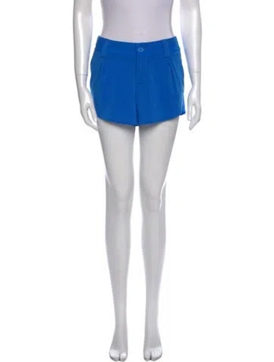 Pre-owned Alice And Olivia Mini Shorts In Blue