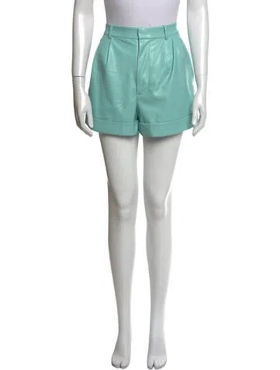 Pre-owned Alice And Olivia Mini Shorts In Blue