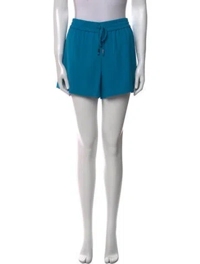 Pre-owned Alice And Olivia Mini Shorts In Blue
