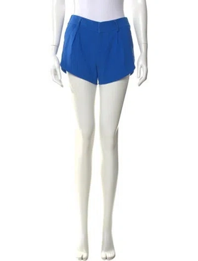 Pre-owned Alice And Olivia Mini Shorts In Blue