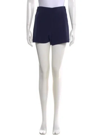 Pre-owned Alice And Olivia Mini Shorts In Blue