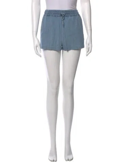 Pre-owned Alice And Olivia Mini Shorts In Blue