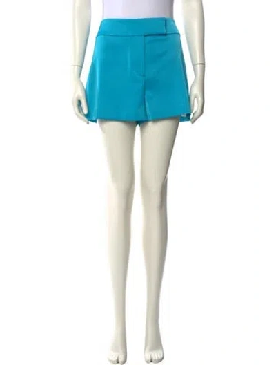 Pre-owned Alice And Olivia Mini Shorts In Blue