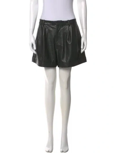 Pre-owned Alice And Olivia Mini Shorts In Blue