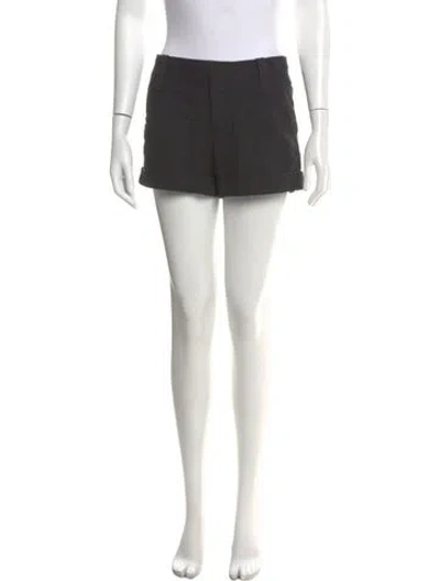 Pre-owned Alice And Olivia Mini Shorts In Blue