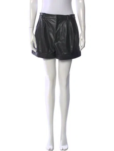 Pre-owned Alice And Olivia Mini Shorts In Blue