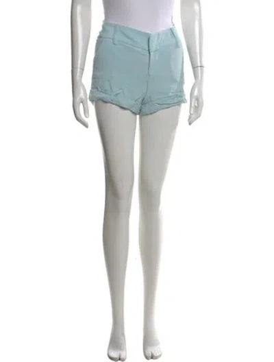 Pre-owned Alice And Olivia Mini Shorts In Blue
