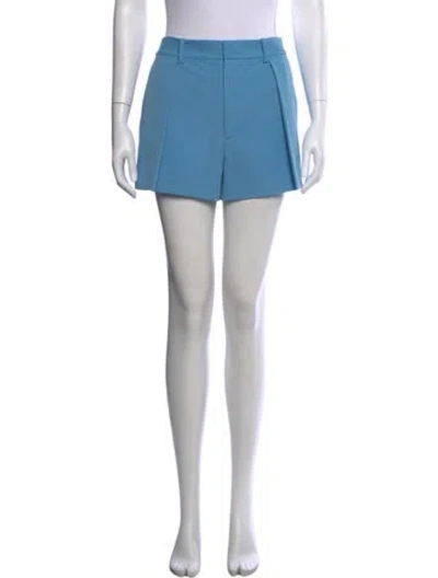 Pre-owned Alice And Olivia Mini Shorts In Blue