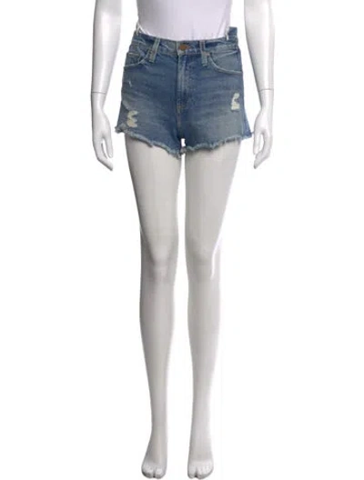 Pre-owned Alice And Olivia Mini Shorts In Blue