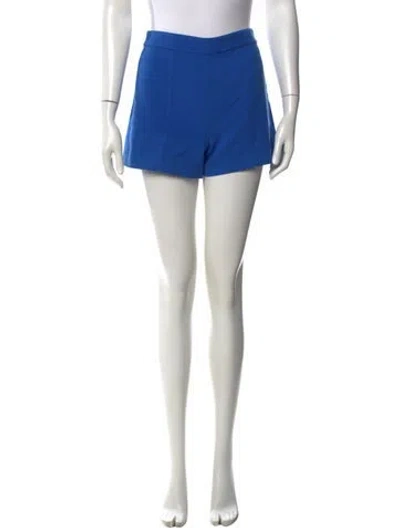 Pre-owned Alice And Olivia Mini Shorts In Blue
