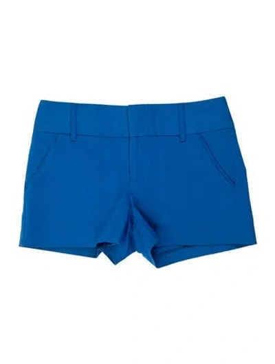 Pre-owned Alice And Olivia Mini Shorts In Blue
