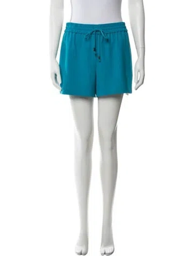 Pre-owned Alice And Olivia Mini Shorts In Blue