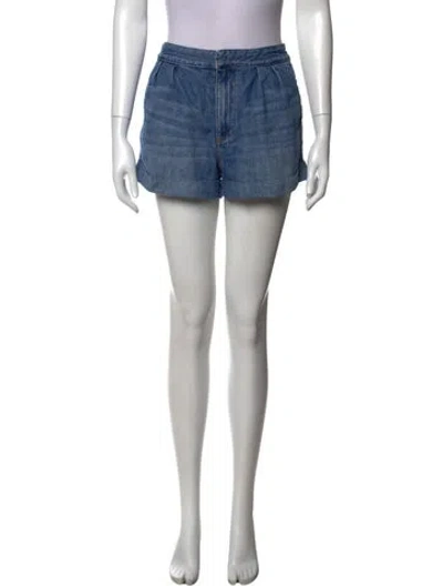 Pre-owned Alice And Olivia Mini Shorts In Blue