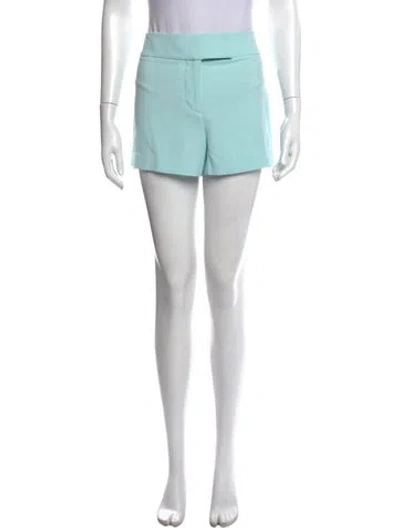 Pre-owned Alice And Olivia Mini Shorts In Blue