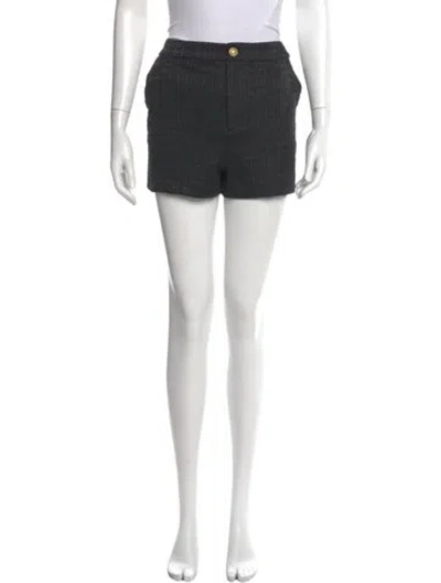 Pre-owned Alice And Olivia Mini Shorts In Gray