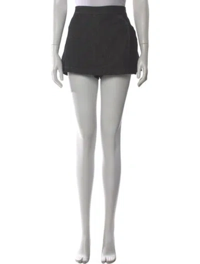 Pre-owned Alice And Olivia Mini Shorts In Gray