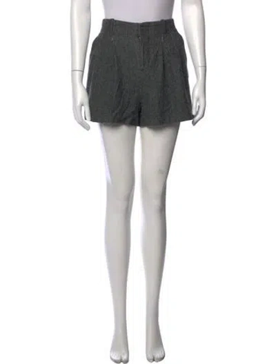 Pre-owned Alice And Olivia Mini Shorts In Gray