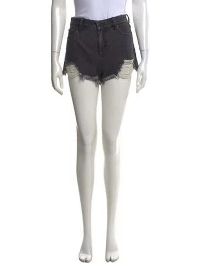 Pre-owned Alice And Olivia Mini Shorts In Gray